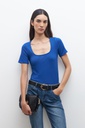 L159GTH1 REMERA RIB ESCOTE CUADRADO