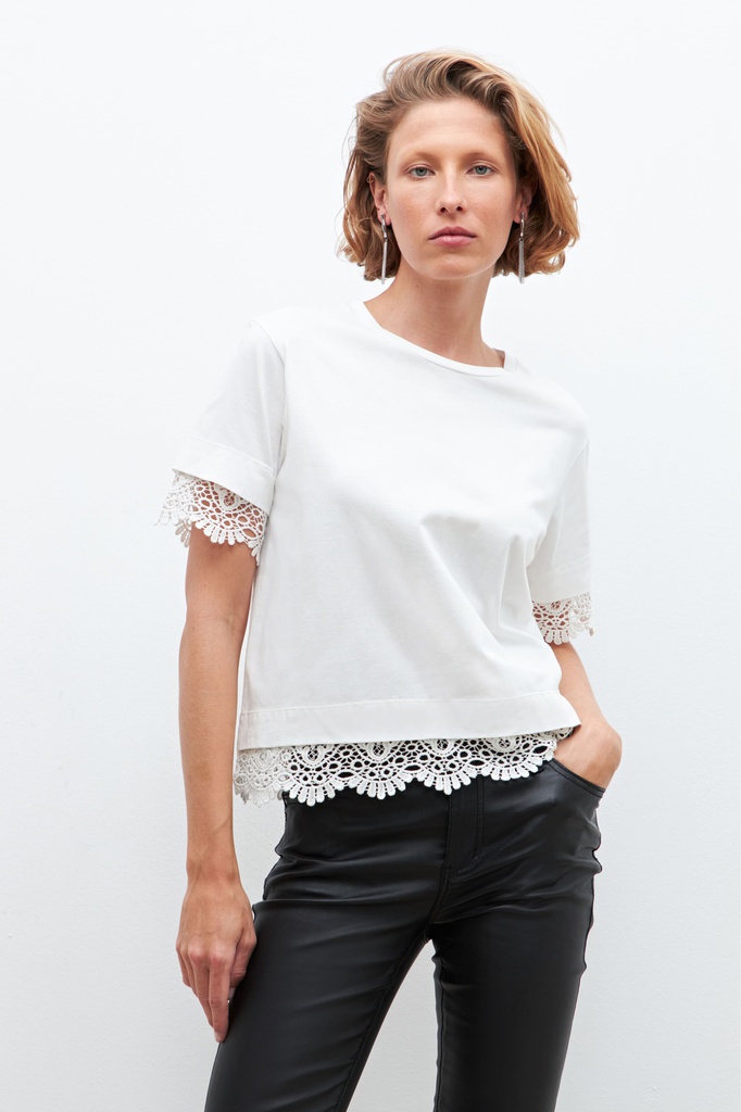 L160GTH6 REMERA CON BRODERIE