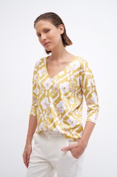 L140GBT1 BLUSA ESTAMPADO IKAT