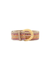 L145ALB5 CINTURON RAFIA MULTICOLOR