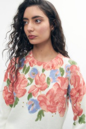 L153GKS1 SWEATER CON ESTAMPA FLORAL