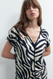 L155GBH7 BLUSA ANIMAL PRINT