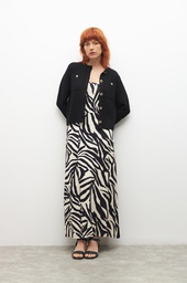 L155GDX7 MAXI VESTIDO ANIMAL PRINT