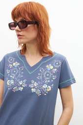L155GTH7 REMERA PUFF PRINT FLORAL