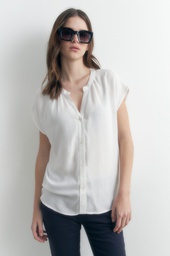 L157GBH8 BLUSA CON BOTONES