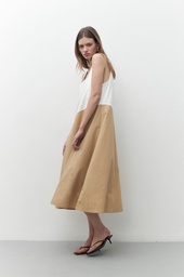 L157GDX10 MAXI VESTIDO BICOLOR