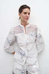 L158GBL1 BLUSA CON BORDADO