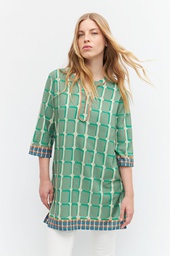 L158GBT1 TUNICA CON ESTAMPA GEOMETRICA