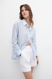 L158GBL8 CAMISA CON BRILLOS