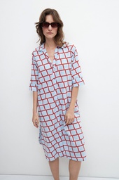 L158GDX16 MAXI VESTIDO CAMISERO