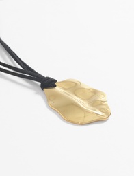 L160AJN5 COLLAR CON CORDON Y DIJES DE ACERO