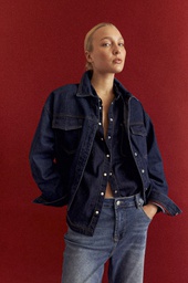 L160GOJ2 CHAQUETA BOMBER DE JEAN
