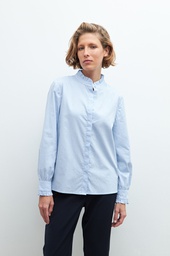 L161GBL8 CAMISA CUELLO MAO CON VOLADOS