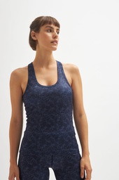 L129GAT8 MUSCULOSA NADADORA ESTAMPADA